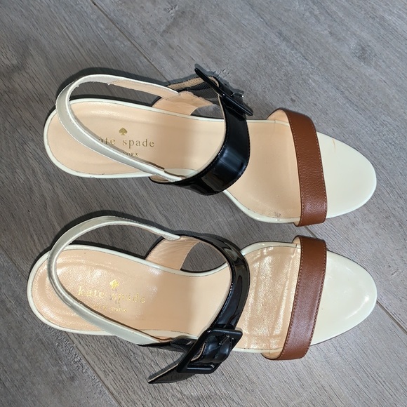 Kate Spade Colour Block Sandal Size 7 - Picture 8 of 10